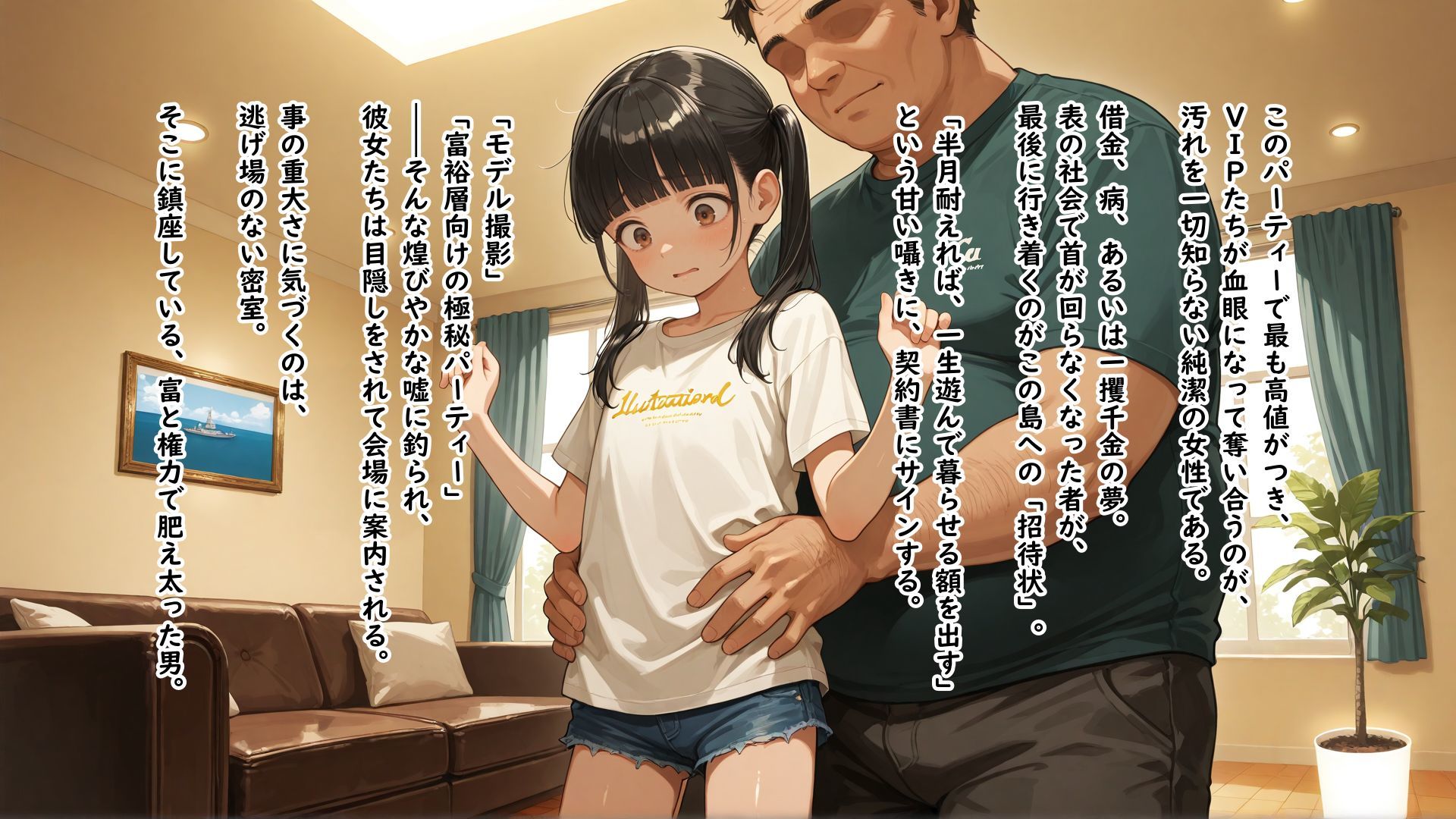 甘い話に釣られてOKした金持ち主催のパーティーで何回イってもやめてもらえない女の子 サンプル画像1