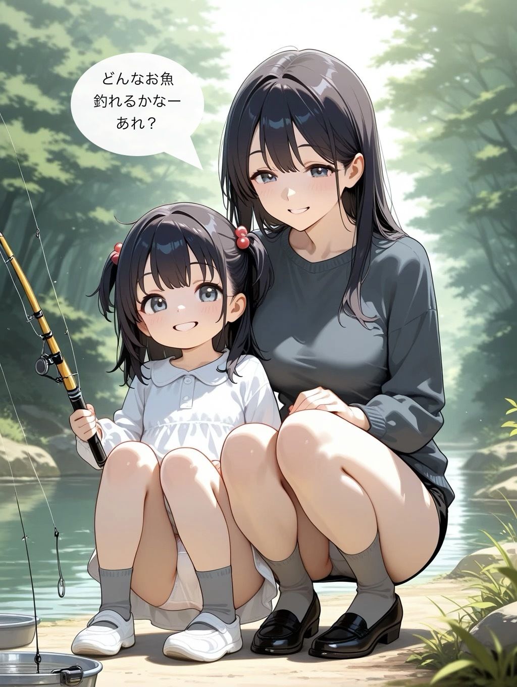 田舎へ引越してきた都会の家族 サンプル画像3