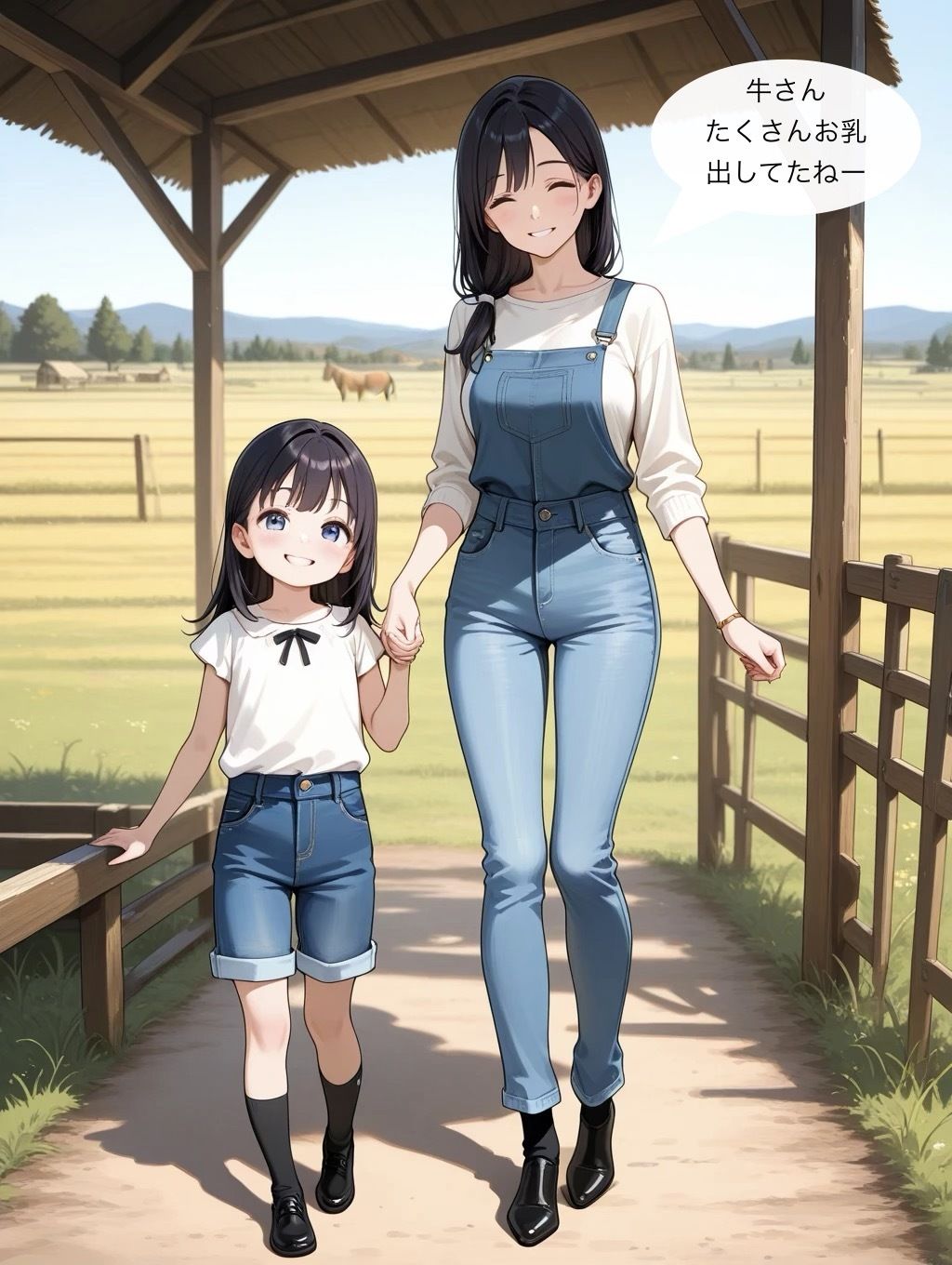 田舎へ引越してきた都会の家族 サンプル画像5