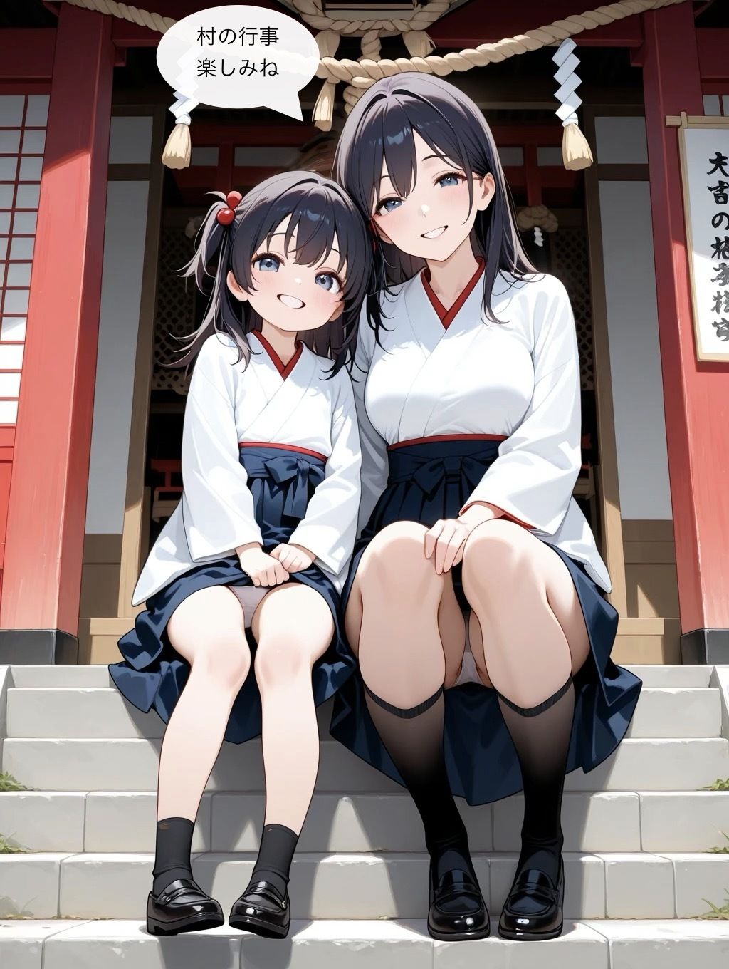 田舎へ引越してきた都会の家族 サンプル画像7