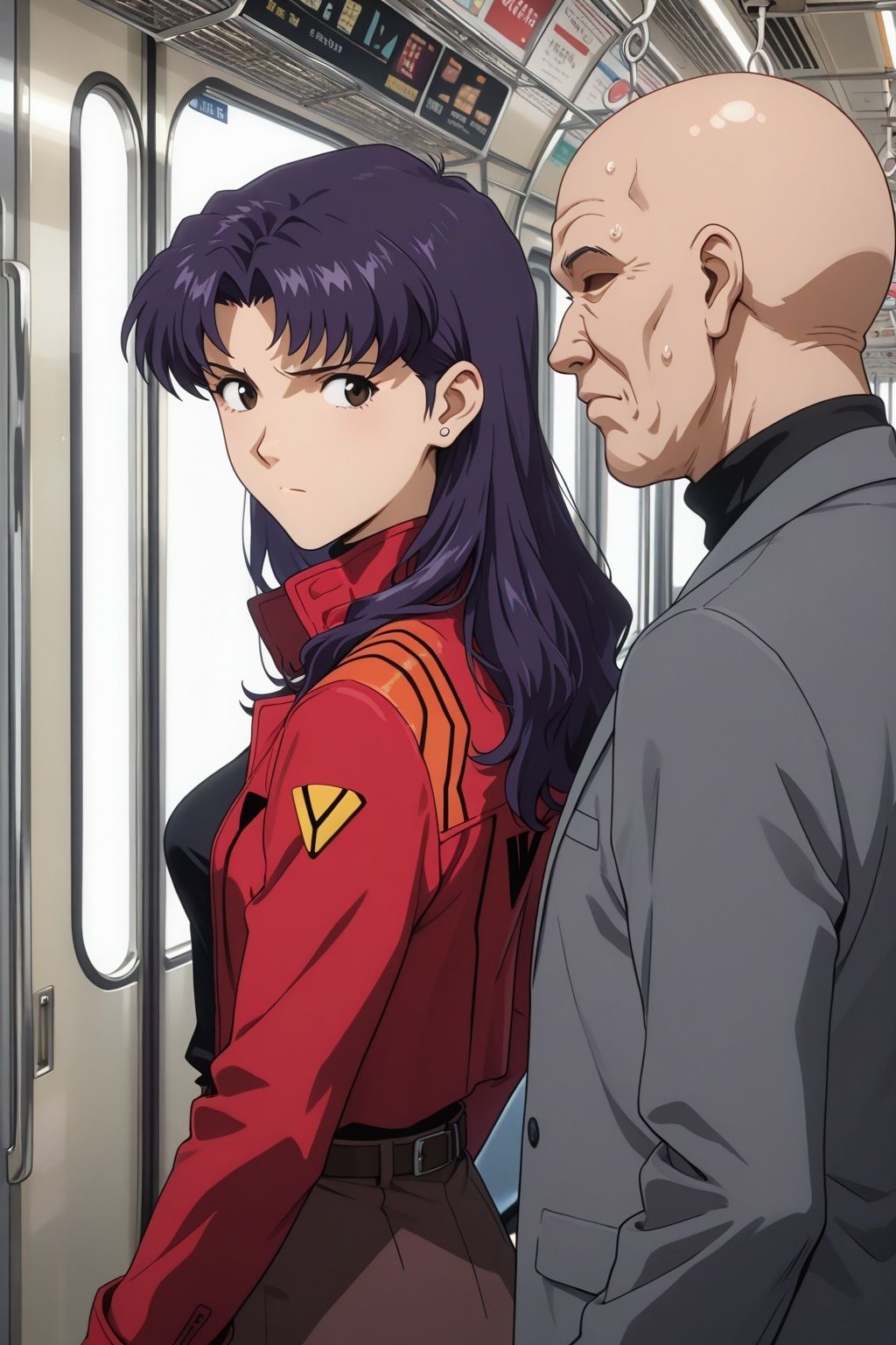 痴〇電車に堕ちたミサト サンプル画像2