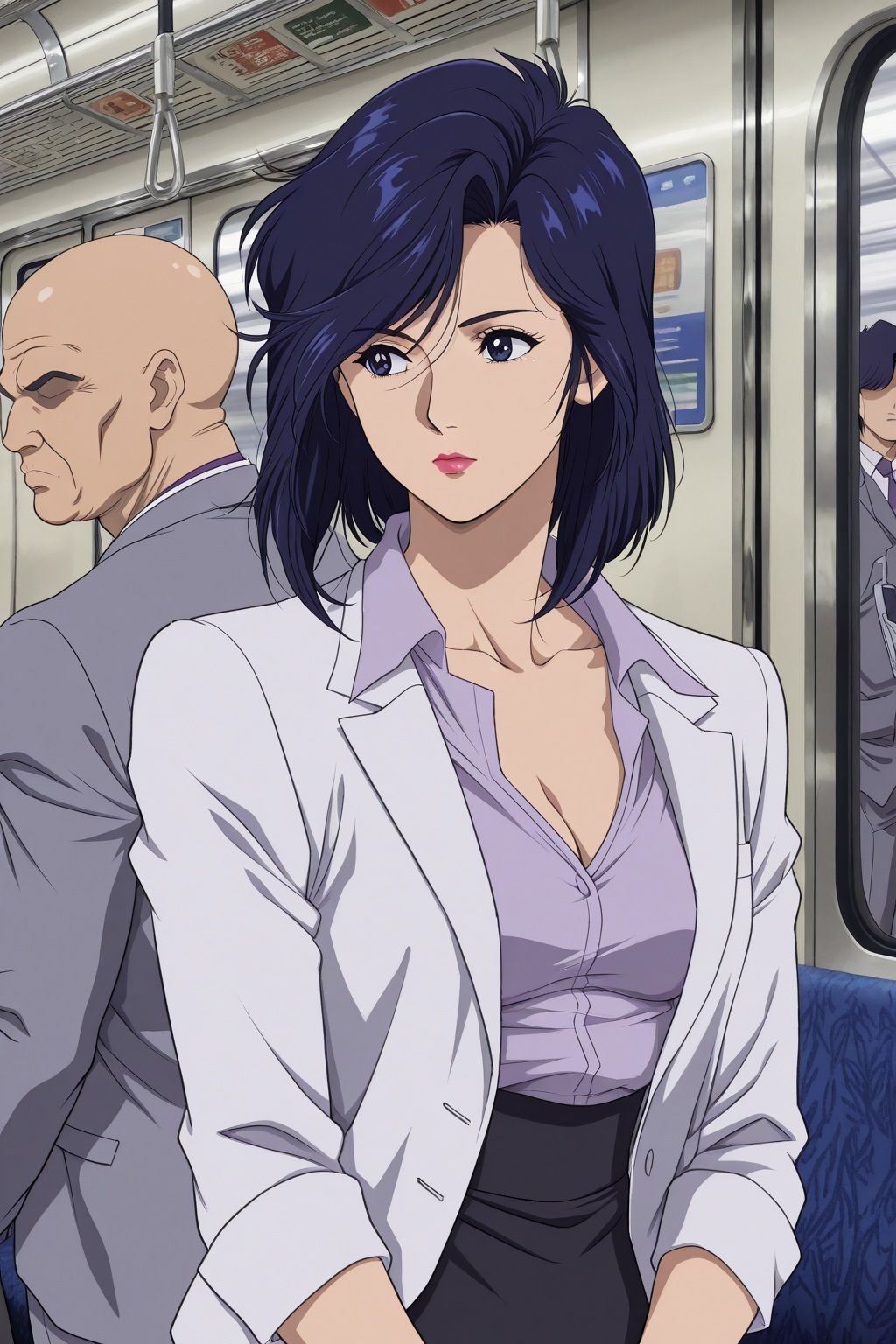 痴〇電車に堕ちた敏腕刑事 冴子 サンプル画像3