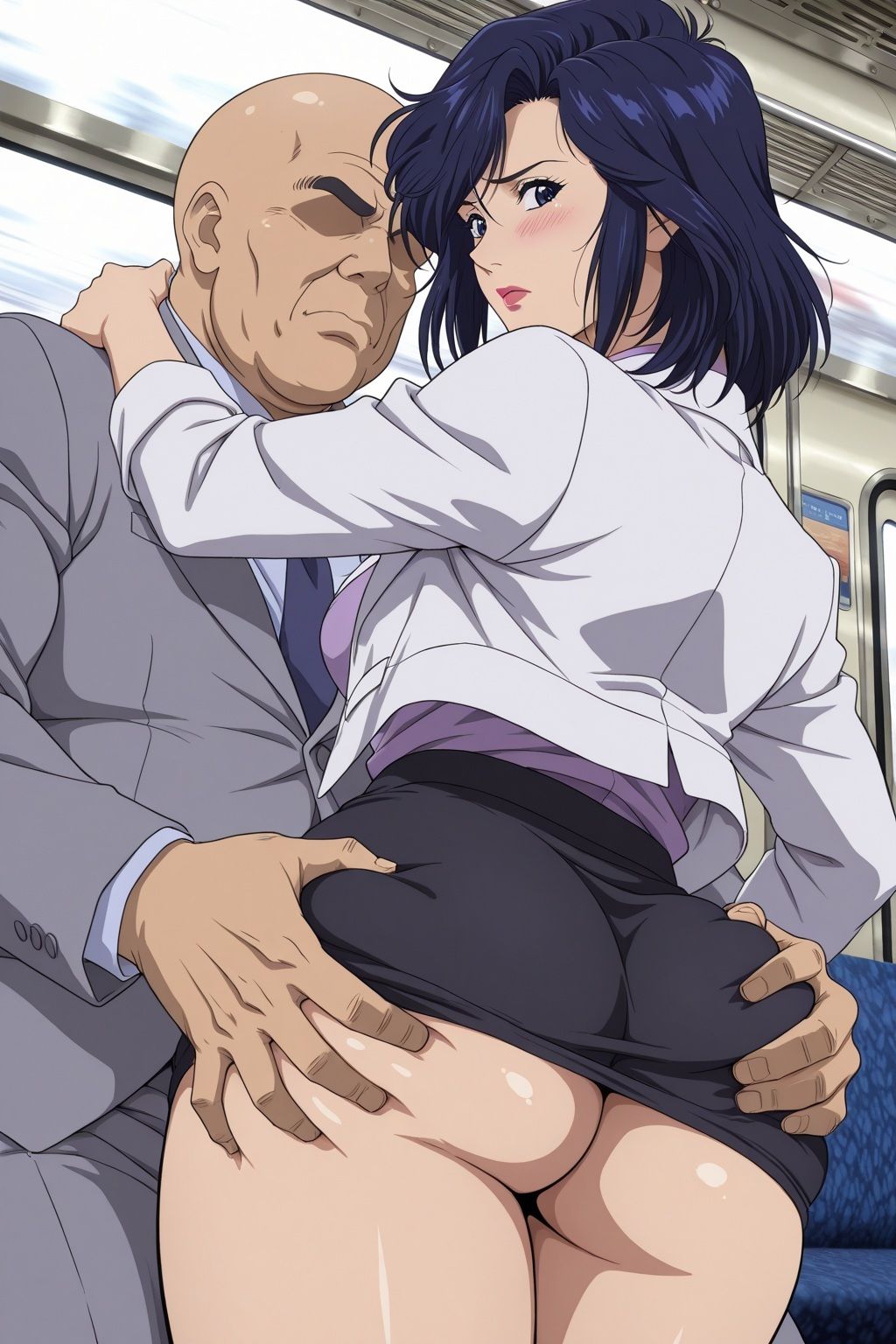 痴〇電車に堕ちた敏腕刑事 冴子 サンプル画像4