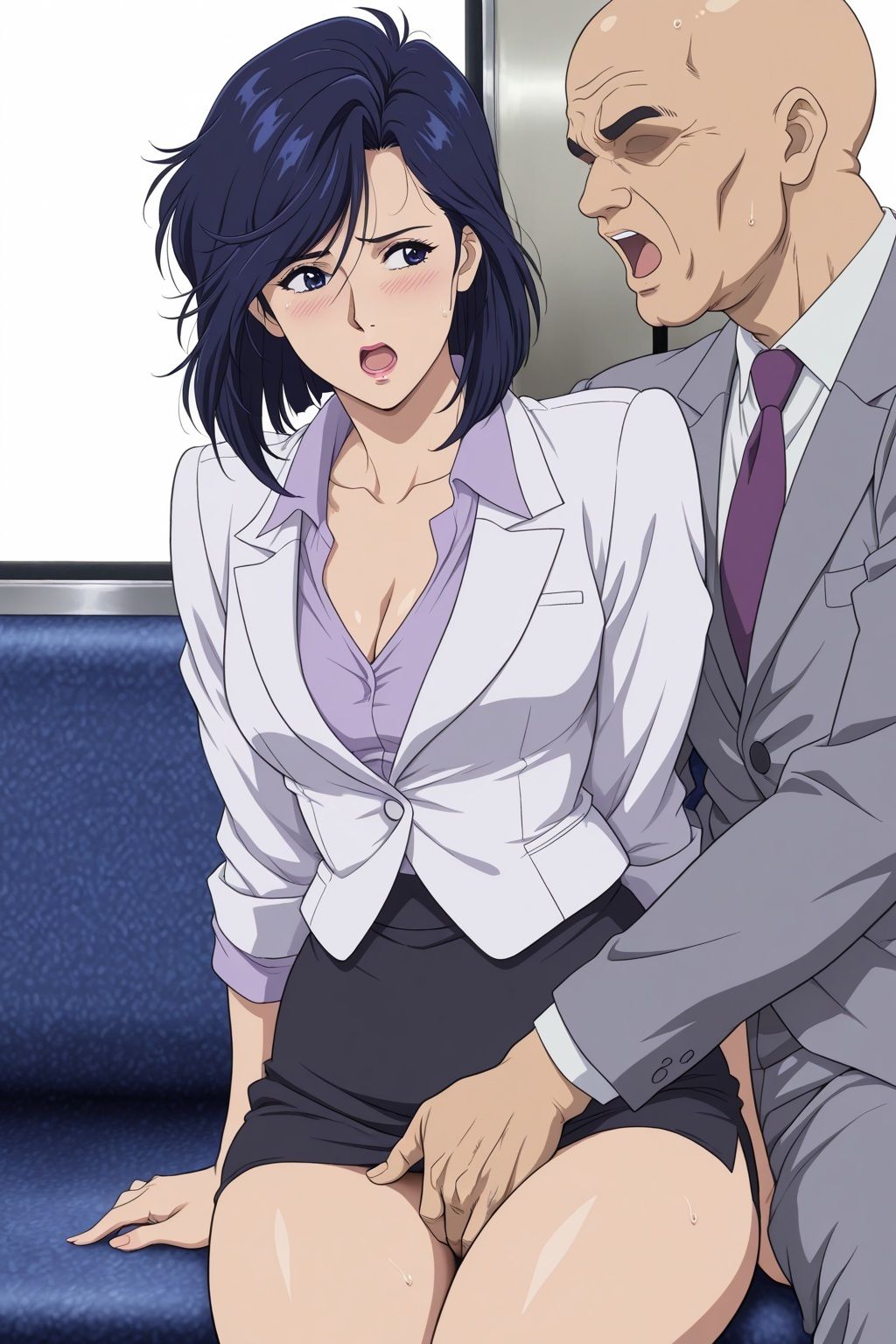 痴〇電車に堕ちた敏腕刑事 冴子 サンプル画像6