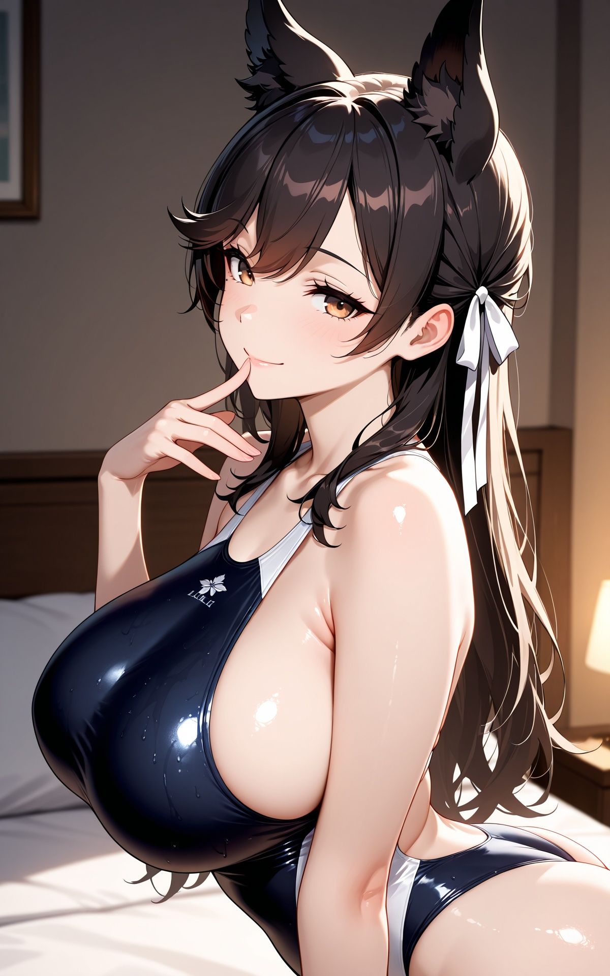 競泳水着部 愛◯編 サンプル画像1