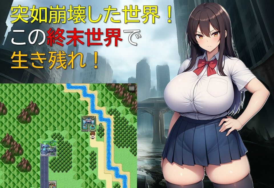 終末世界の放課後ハーレム サンプル画像1