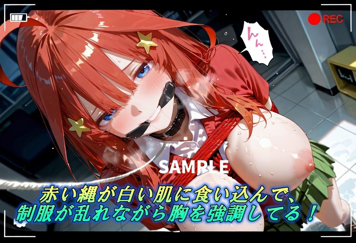 緊縛×ハメ撮り  不本意にもイクッ サンプル画像2