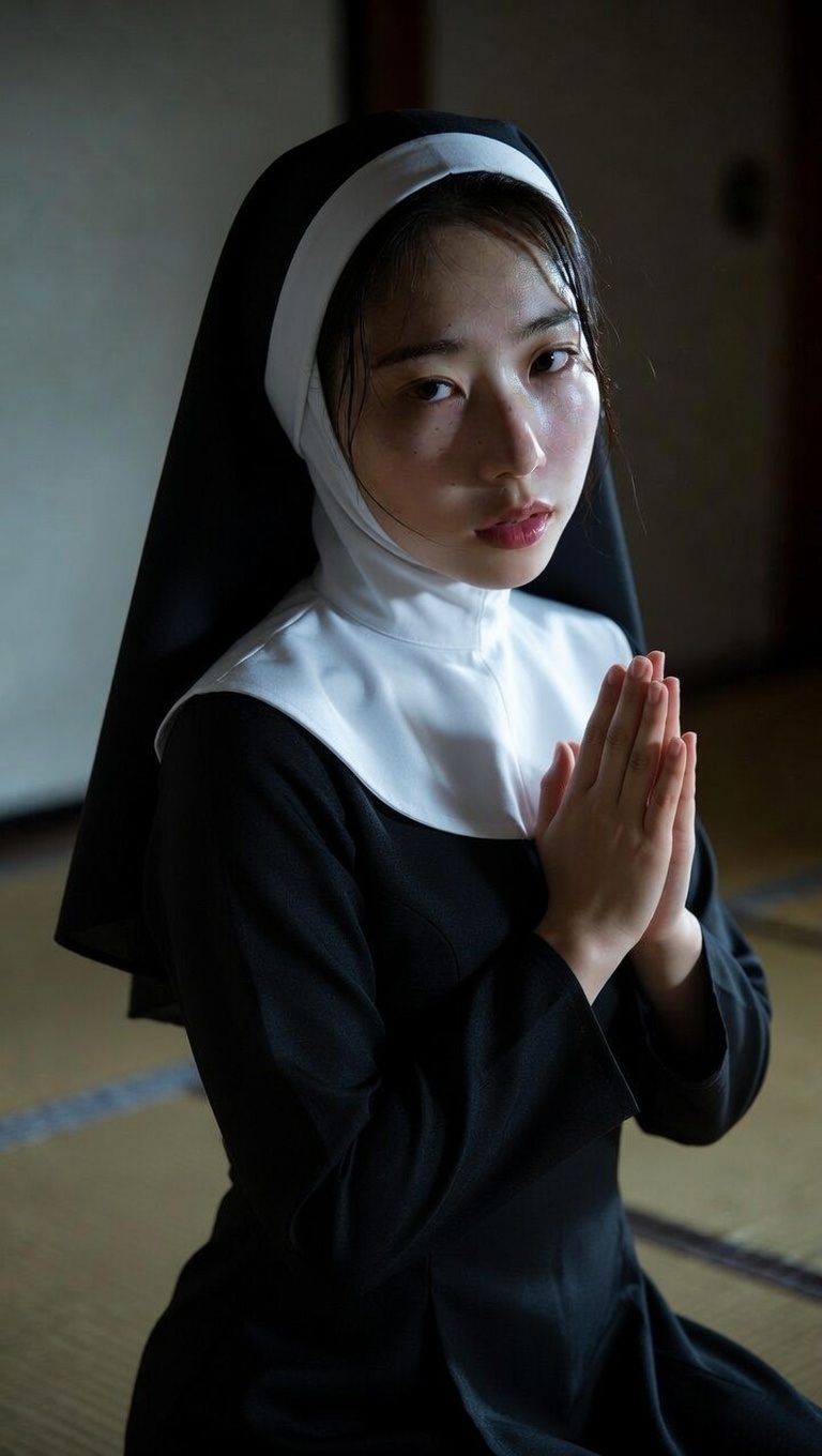 美縛の恍惚 Vol.2 〜縄に震えるシスターの白い肢体と聖なる滴り〜 サンプル画像1