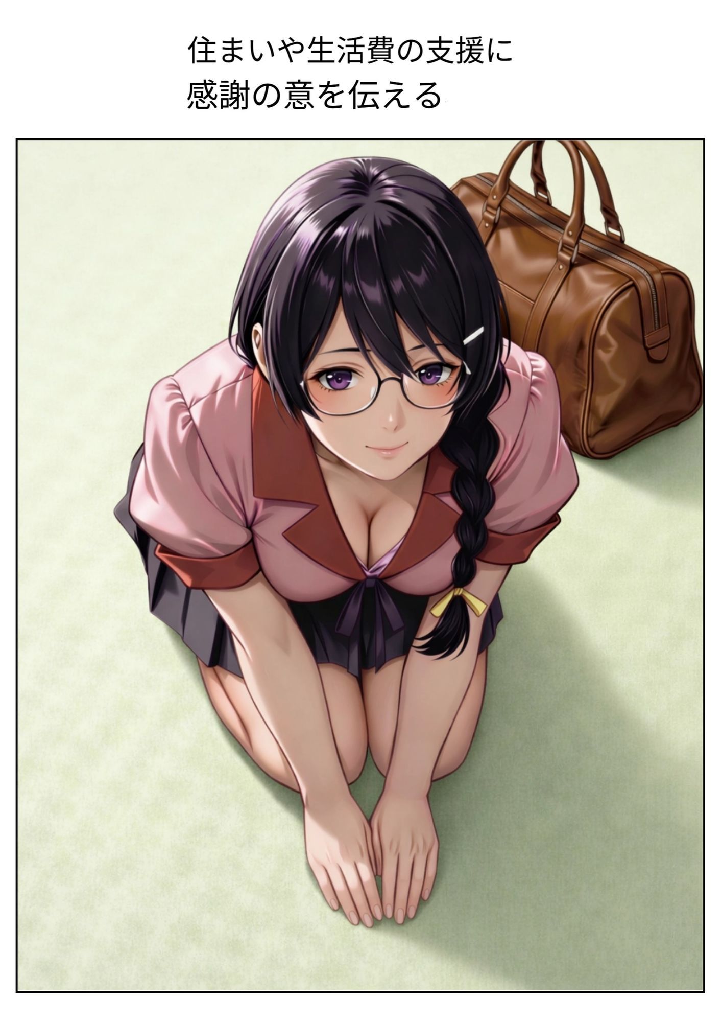 羽物語 第一話 「家が全焼したのでヒミツで先生の家に居候することになった話」【フルカラー】 サンプル画像2