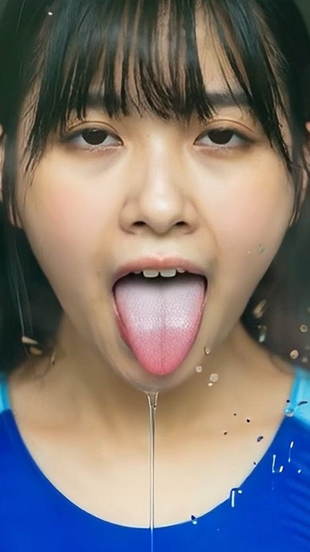 舌フェチ4 AI 水着女子 サンプル画像2