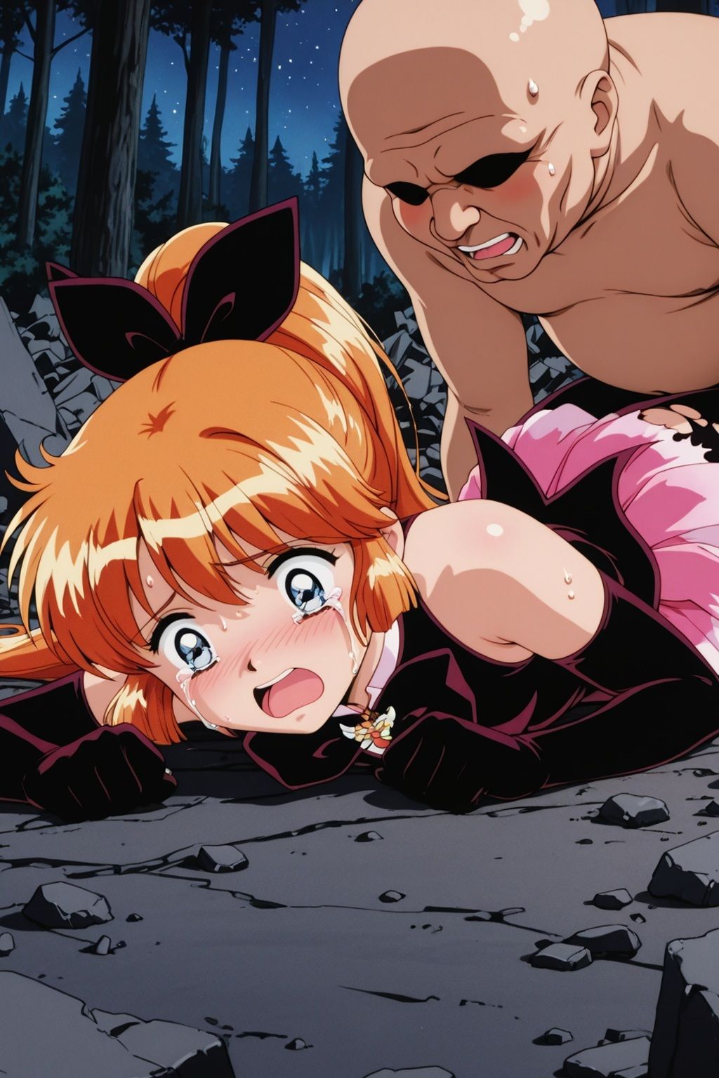 襲われた怪盗セ○ントテールロストバージン孕ませSEX サンプル画像3