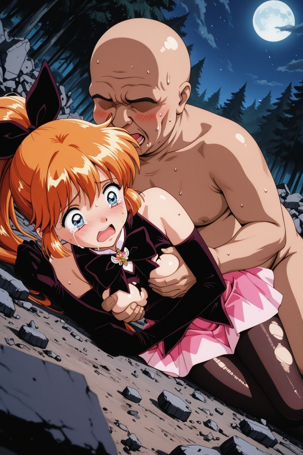 襲われた怪盗セ○ントテールロストバージン孕ませSEX サンプル画像6