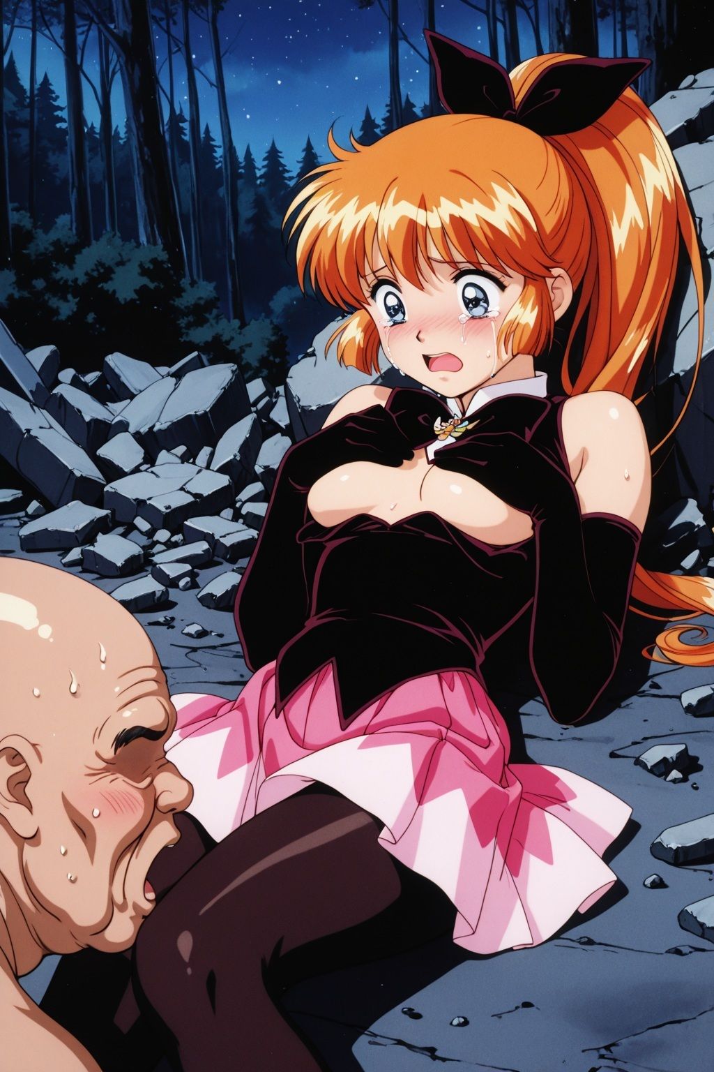 襲われた怪盗セ○ントテールロストバージン孕ませSEX サンプル画像7