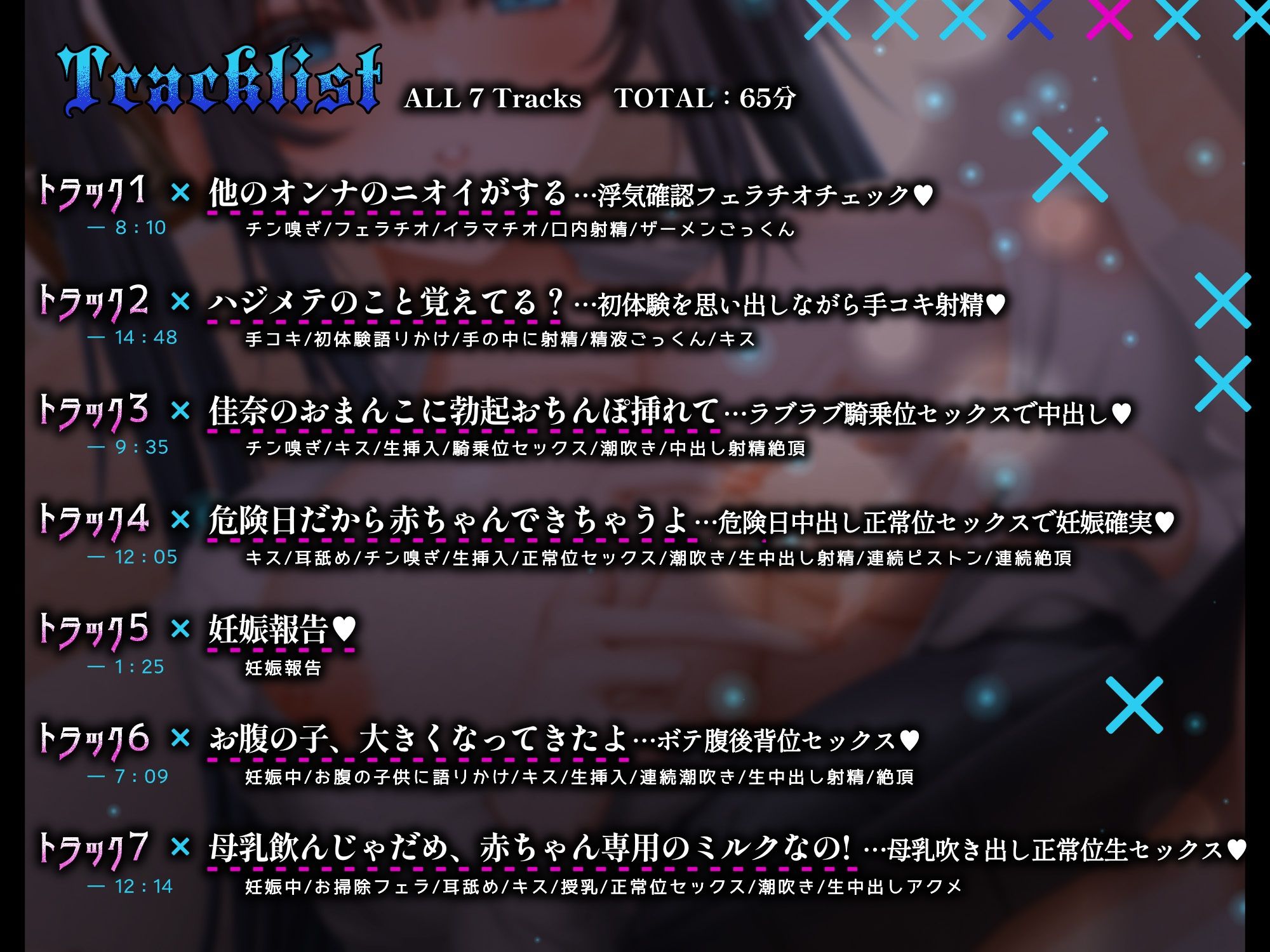 超絶愛が重いヤンデレ気味彼女との純愛ドスケベ子作り性交〜巨乳JK愛野佳奈 サンプル画像3