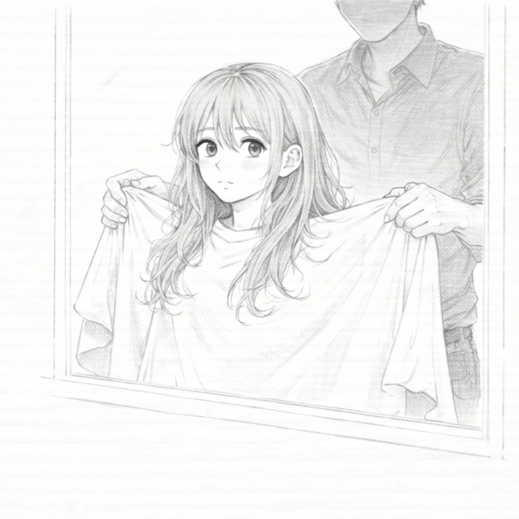 閉店後、カットモデルを頼まれた夜 ―少しだけのはずが― サンプル画像3