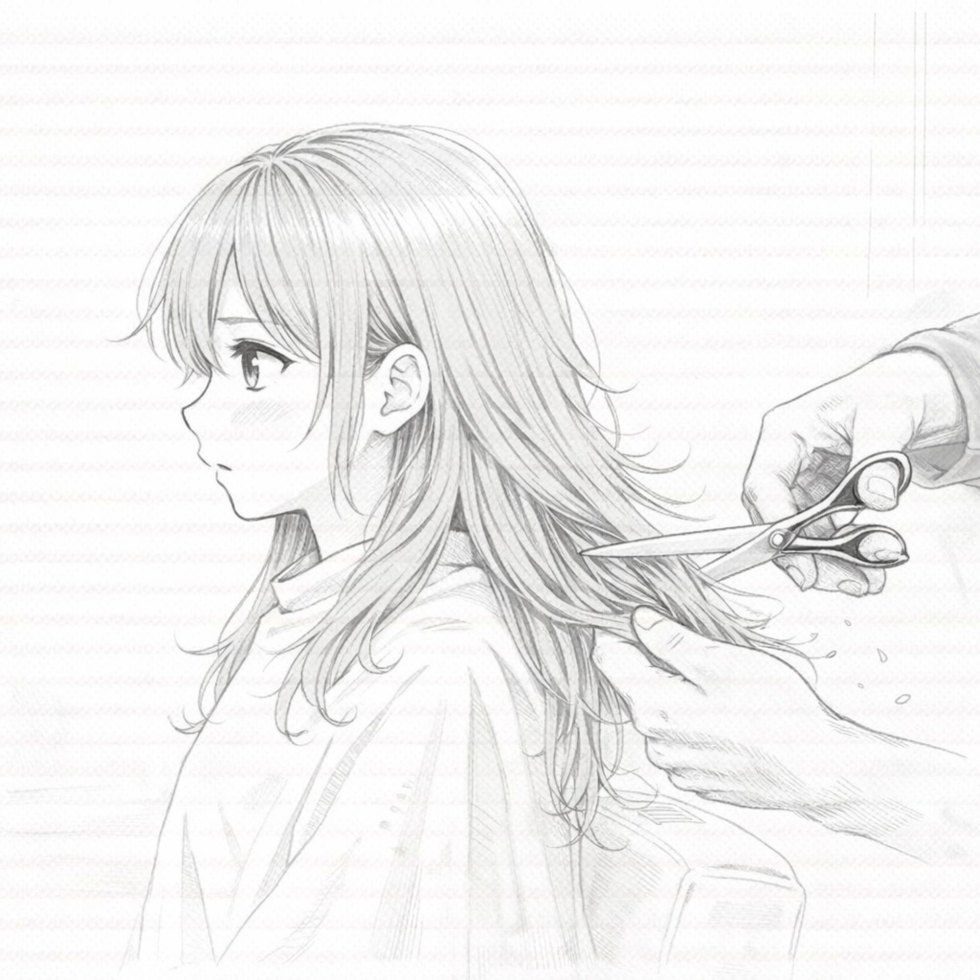 閉店後、カットモデルを頼まれた夜 ―少しだけのはずが― サンプル画像4