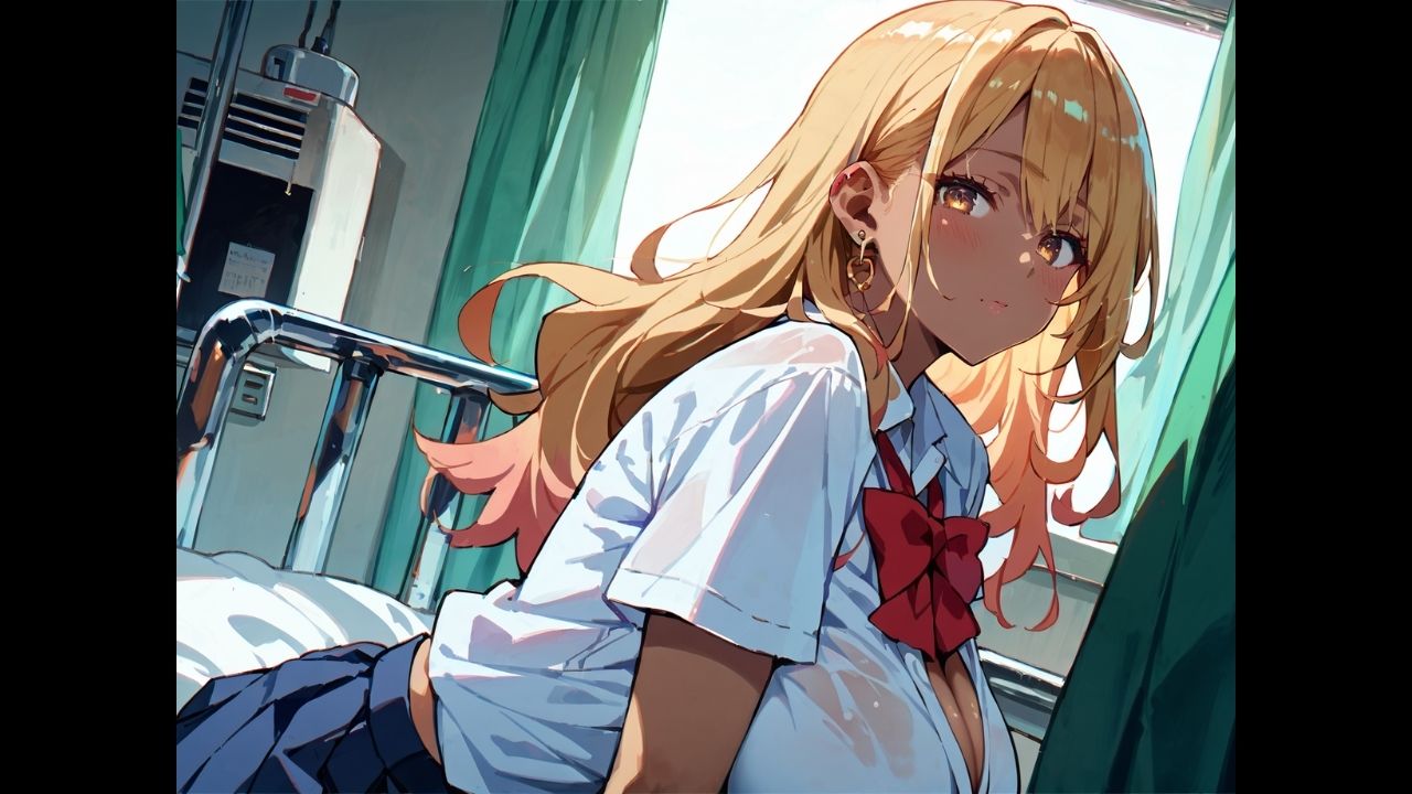 閉鎖病棟〜ヤンデレ金髪ギャルと激重中出し〜 サンプル画像8