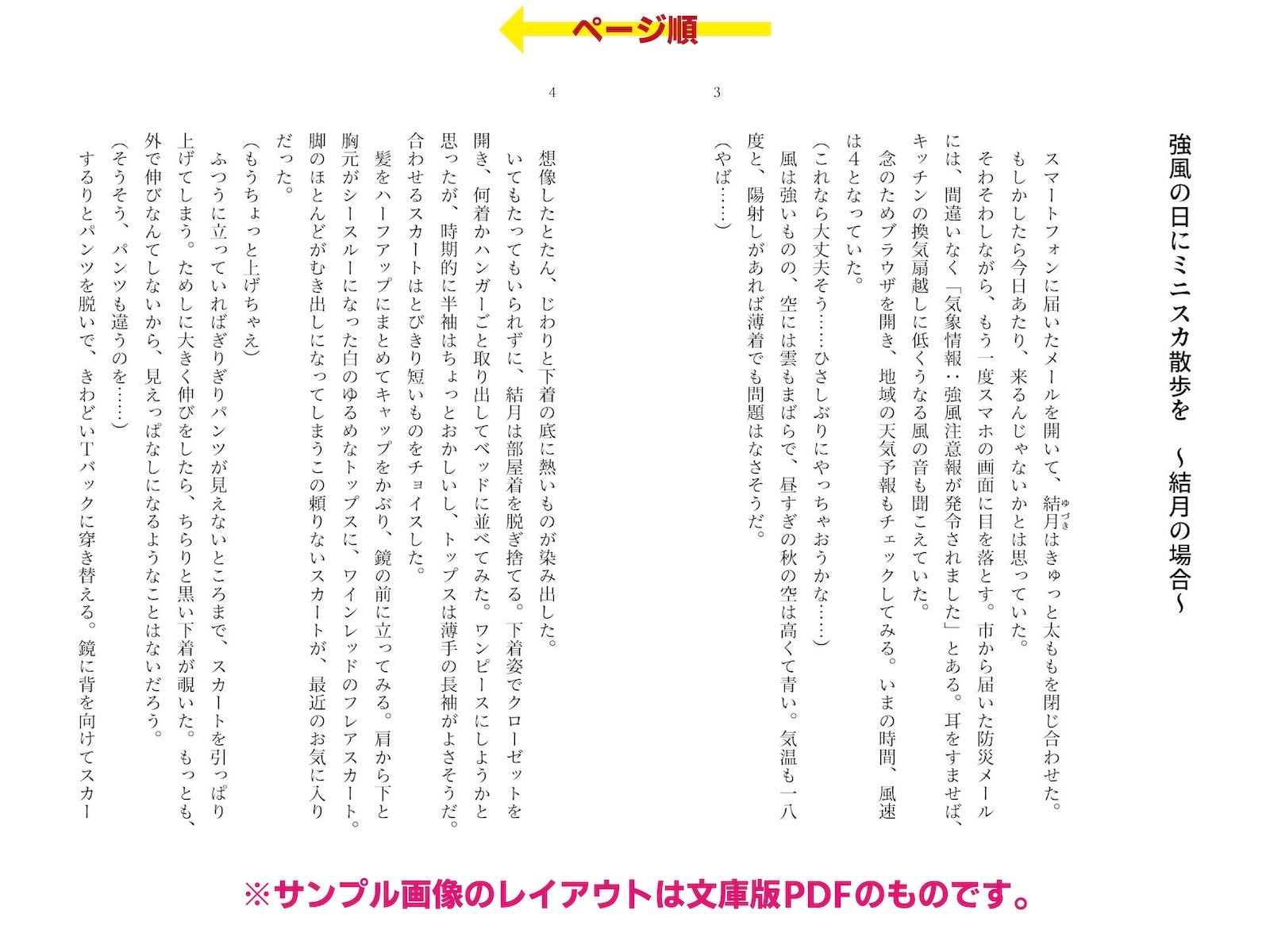露出絶頂体験 街で、オンライン会議で、混浴温泉で…… サンプル画像1