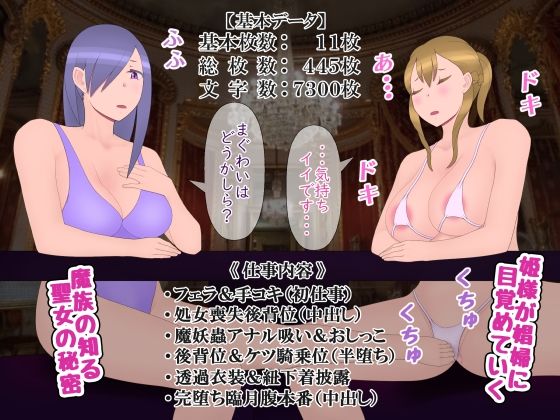 魔族相手の娼婦なんて聖女は絶対なりません サンプル画像6