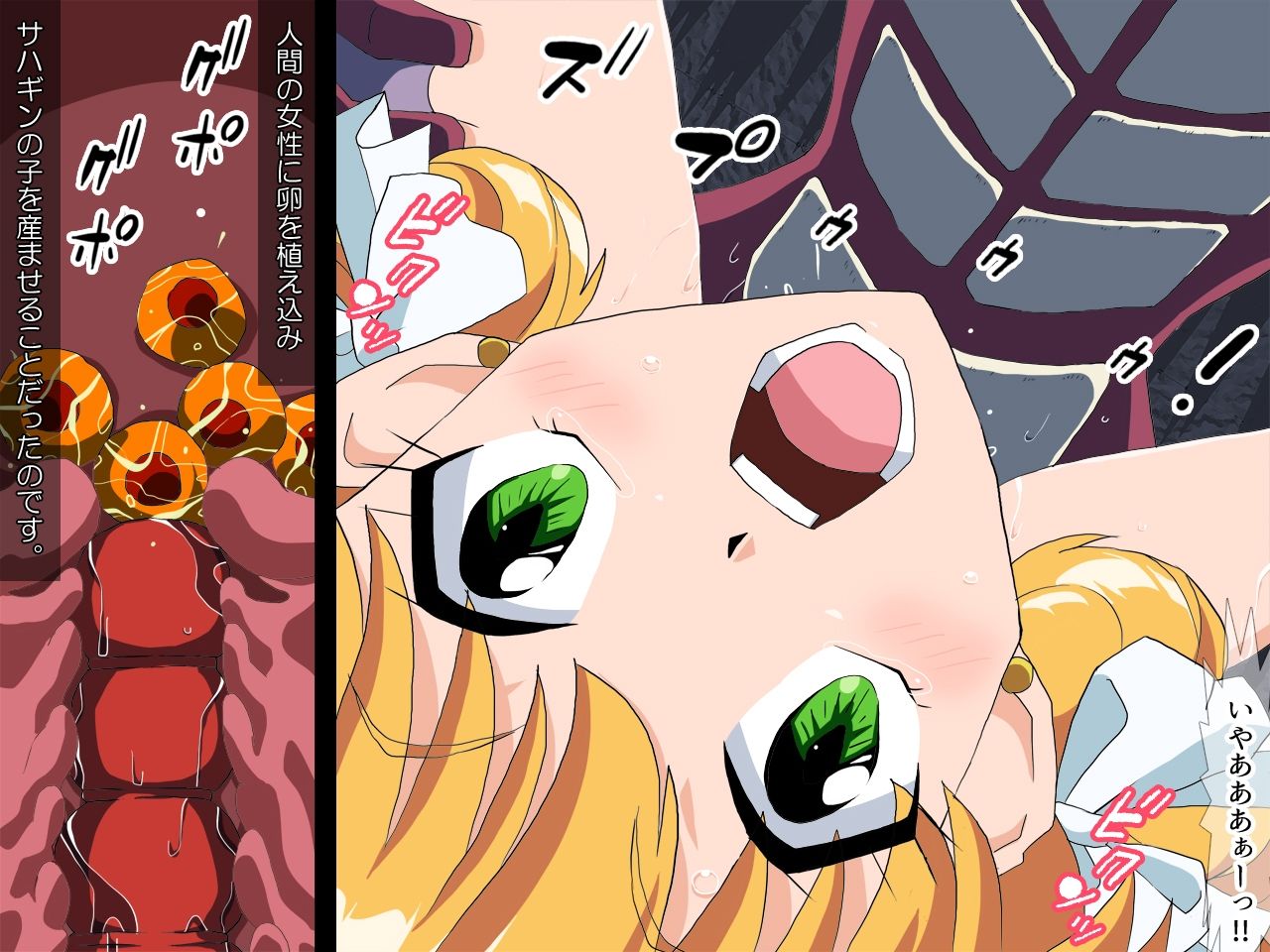 魔法少女孕む  サハギンの子 サンプル画像1