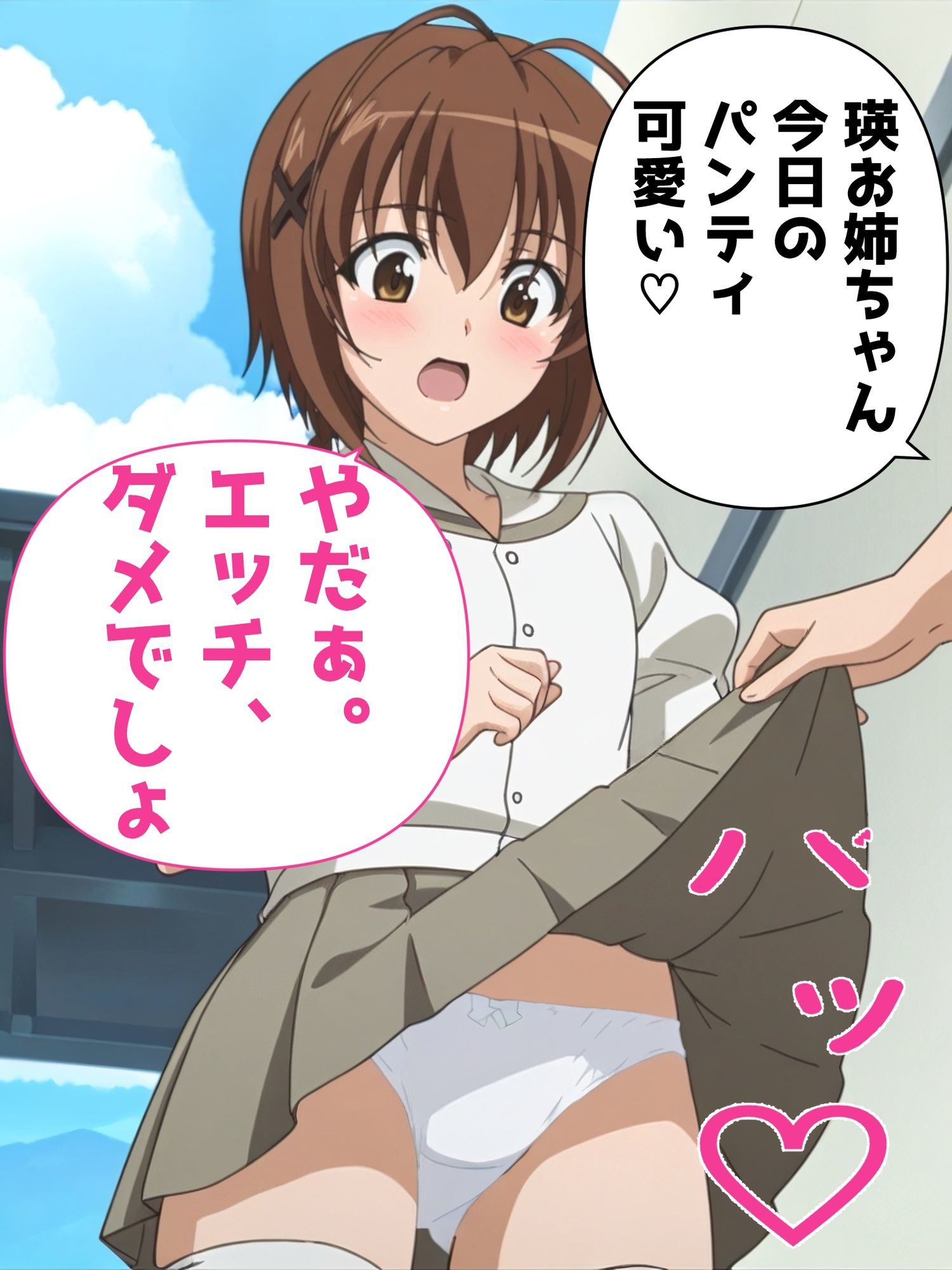 5キャラミックスパンチラCG集4（全100枚＋簡易アニメ5本） サンプル画像5