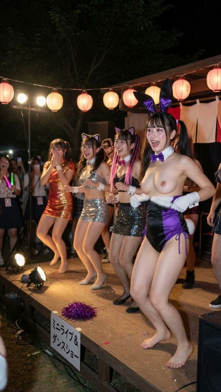 AI動画 ダンス中におっぱいポロリ ハプニング動画集 サンプル画像6