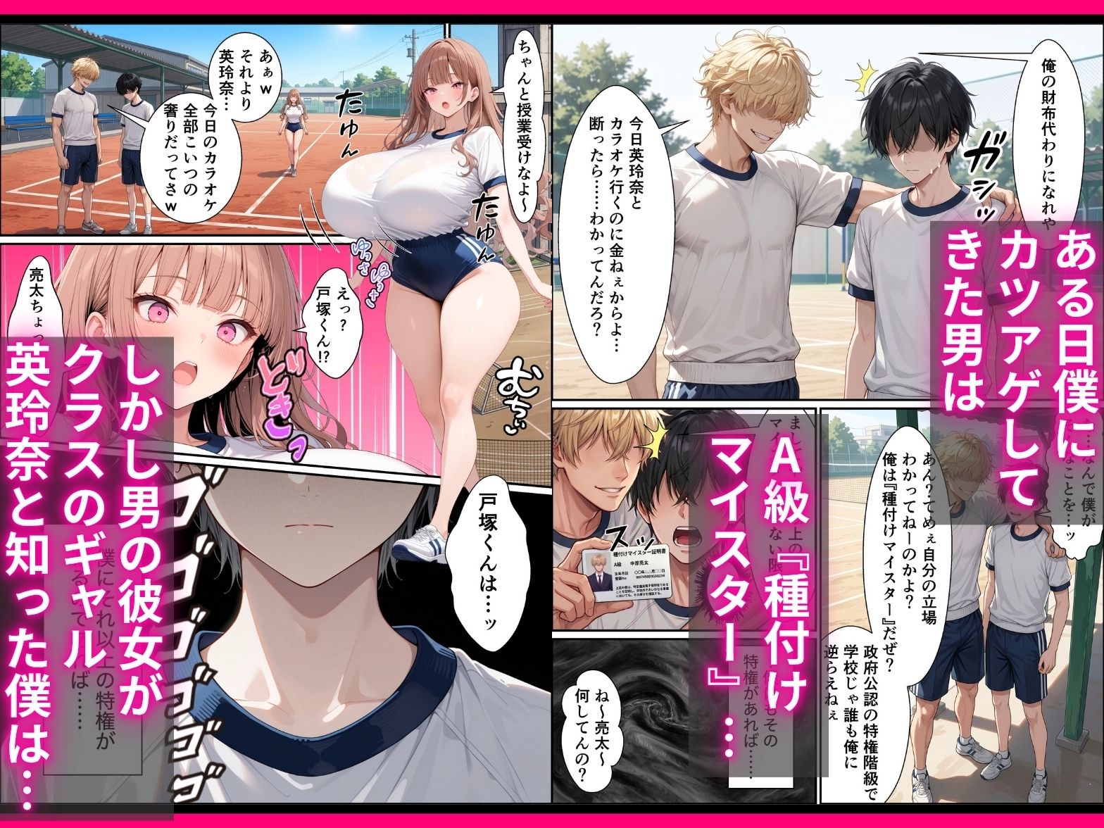 SSS級精子！？―政府公認種付けマイスターになった僕が性悪ギャルを指名する― サンプル画像5