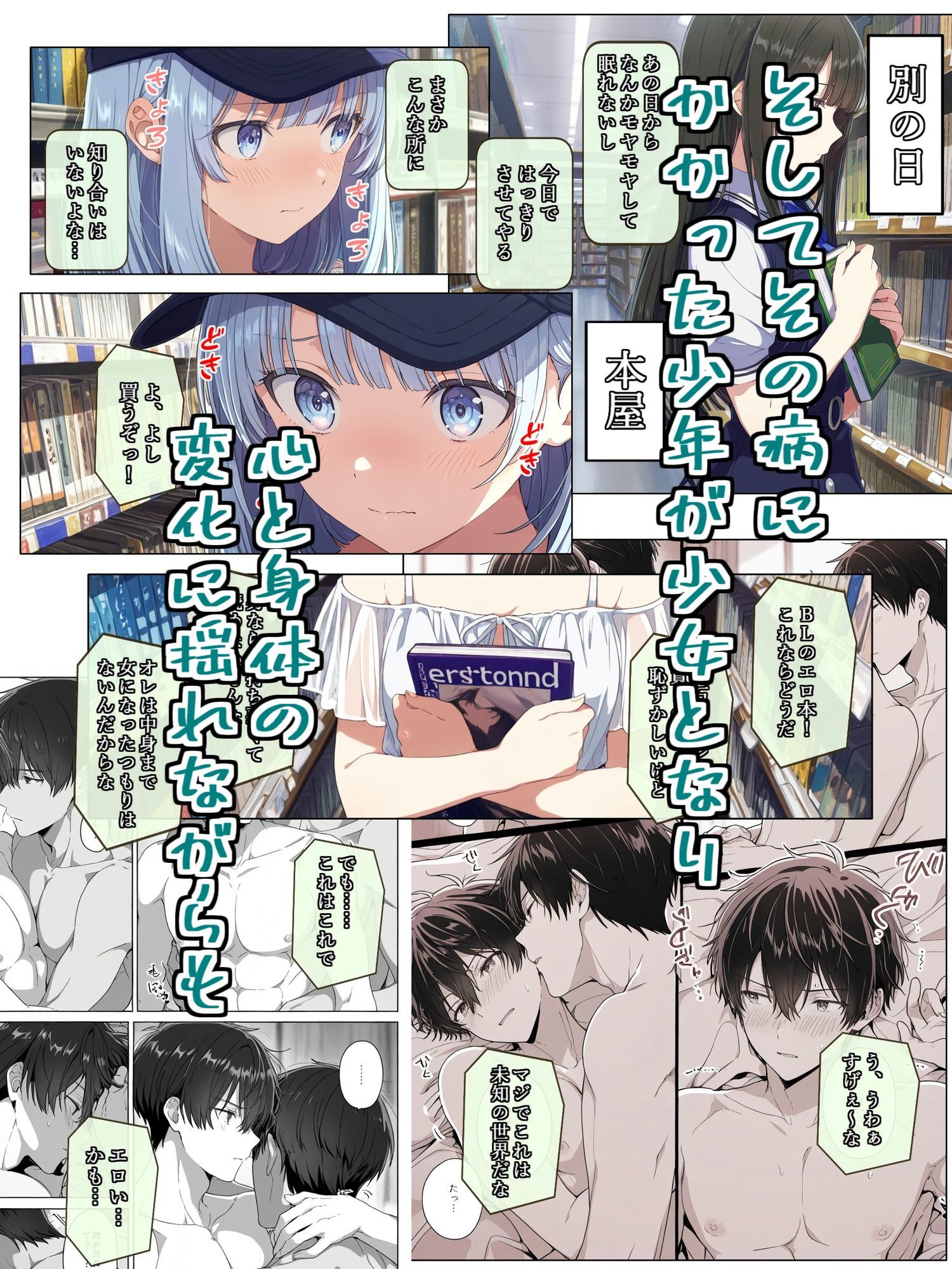 TSしたオレは親友と精神的BLに突入する！？ サンプル画像2