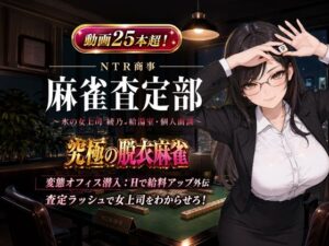 NTR商事 麻雀査定部 〜氷の女上司・綾乃の給湯室・個人面談〜  変態オフィス潜入:Hで給料アップ外伝