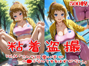 【500枚】粘着盗撮Vol.14「こんな可愛い子がウ●コなんてするはずがない」