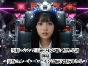 洗脳マシンで正義の心が悪に堕ちる話  前編  〜期待のルーキーヒロインは魅了洗脳される〜
