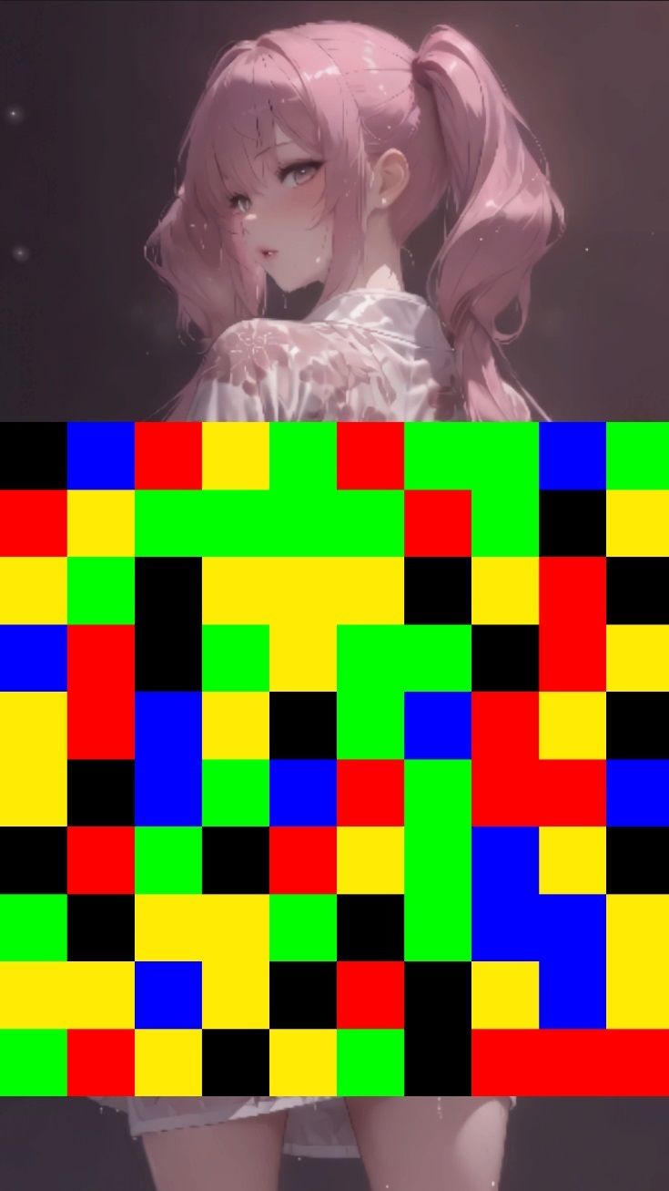 【 シームレス動画・着エロに特化！】もざ消し！ パート3 〜モザイク風ブロックをなぞって消す爽快パズルゲーム〜 サンプル画像2