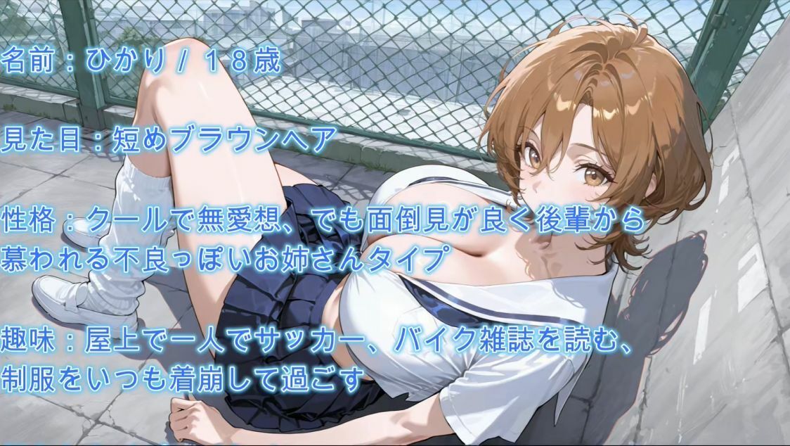 【120FPS】ボーイッシュでクールな爆乳JKをハメまくりメス堕ちセックス サンプル画像4