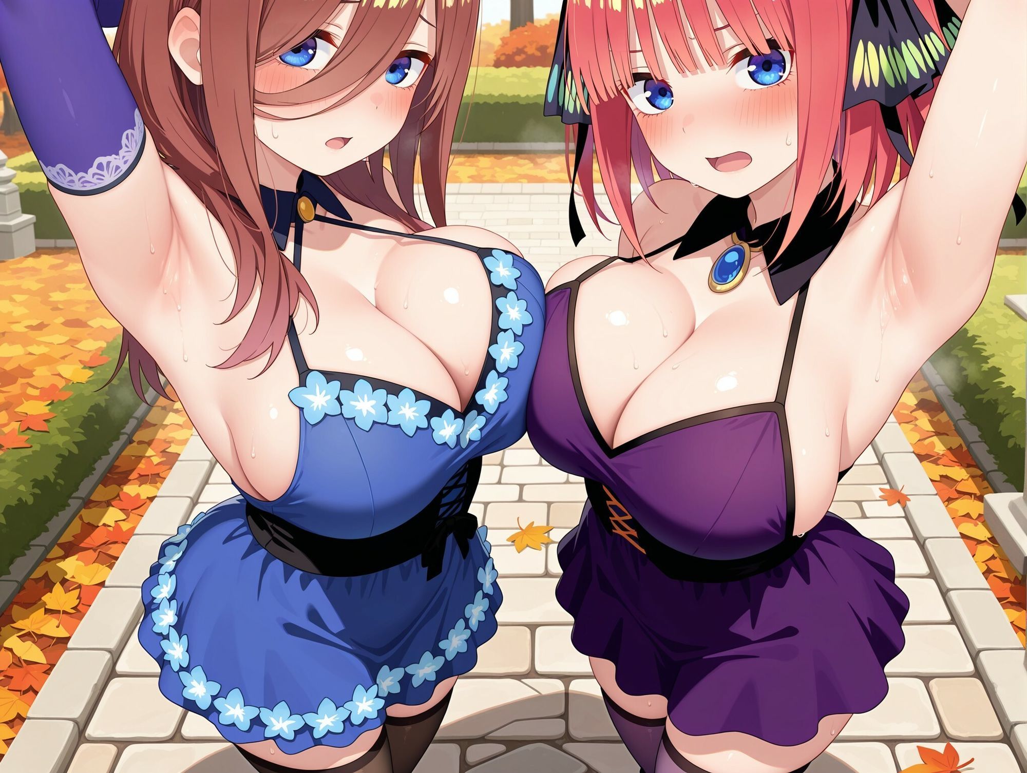 【500枚】五等分の花嫁エロ画像_ごとよめに登場するセクシーで可愛い五姉妹のエッチなイラスト集_part4 サンプル画像6