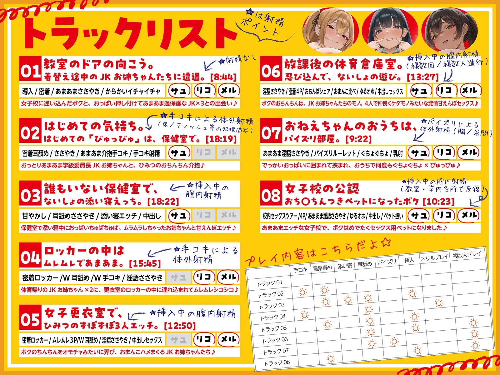 【LIVE2D動画付き】まいごのがっこう。〜女子校に迷い込んだボクが、性欲を持て余したJKお姉ちゃんたちのセックス用ペットにされるまで〜【おねショタ×JK】 サンプル画像8