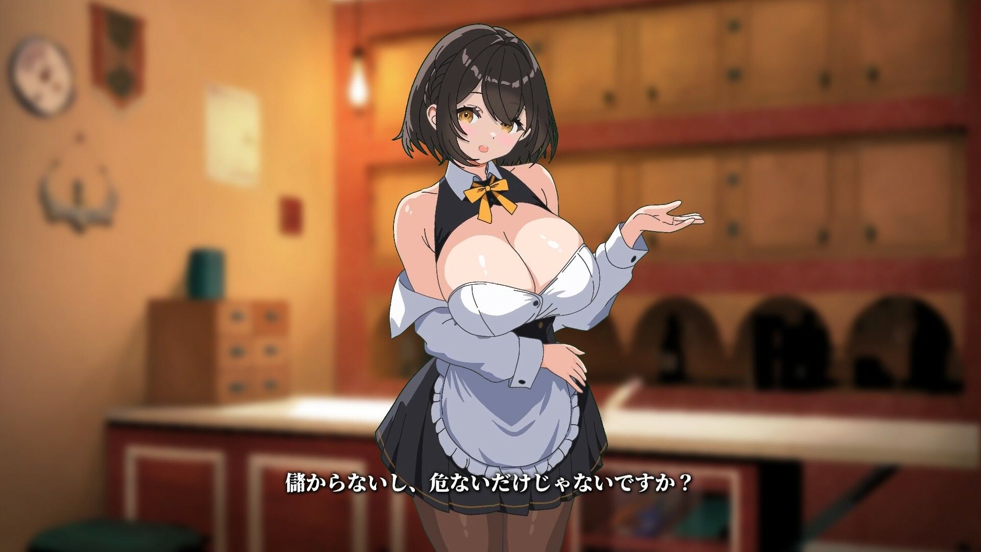 【Live2Dアニメ】冒険者ギルドの受付嬢からの危ない依頼 サンプル画像3