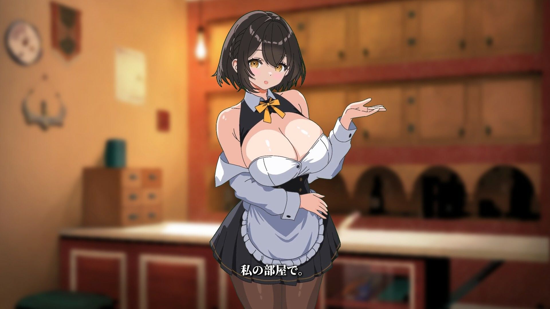 【Live2Dアニメ】冒険者ギルドの受付嬢からの危ない依頼 サンプル画像4