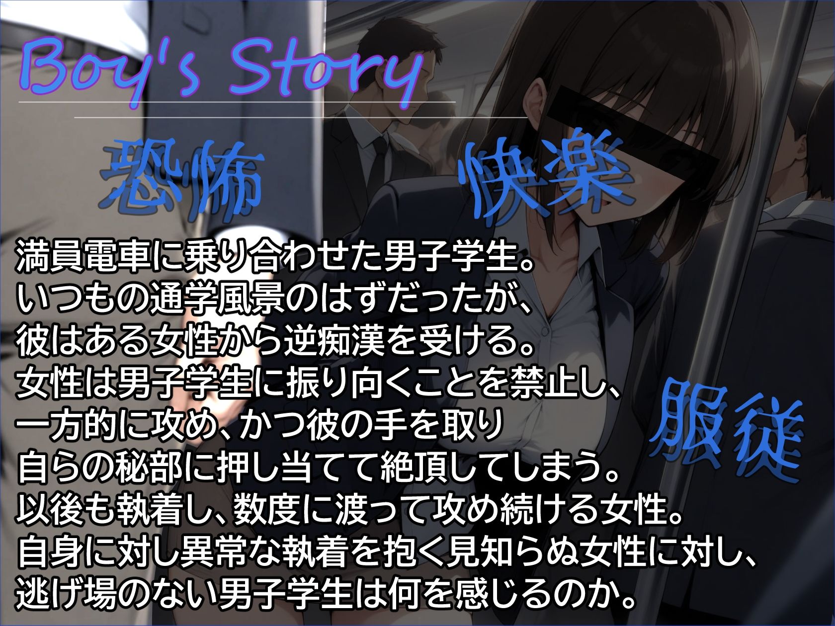 【バイノーラル】自己評価が異常に低い変態陰キャOLに逆痴●されています サンプル画像3