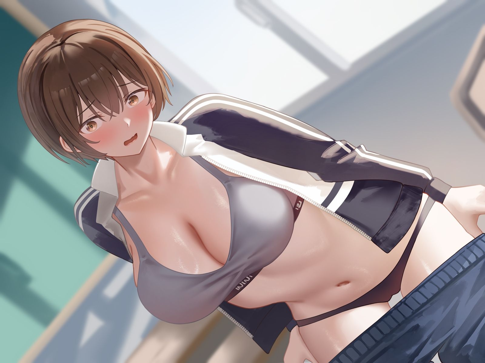 【処女×ごっくん】甘サドボーイッシュJKと強引なラブラブ中出し初えっち「苛めたくなっちゃう（はーと）」 サンプル画像4