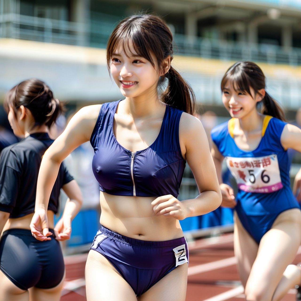 【動画】8作品 1時間7分アスリート女子総集編・8作品 超特大ハプニング版 サンプル画像5