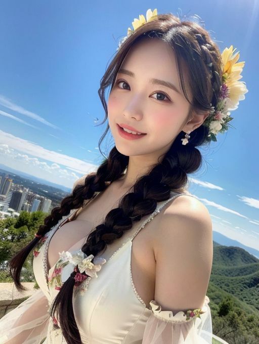 【動画】純白ウェディングドレスを纏うグラビア級美人花嫁 〜秘めた大人の色気〜 サンプル画像4