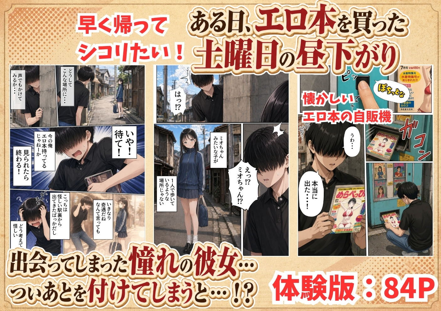 【昭和編】想いを寄せていたクラスメイトが中年メタボ教師（BMI40）と肉体関係だった件 サンプル画像4