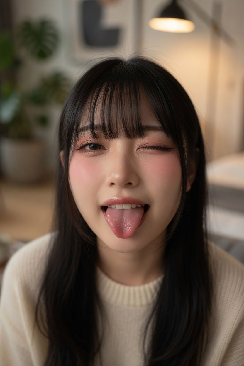 【舌フェチ特化】巨女の濃厚ベロキス〜小さなあなたを舐め尽くす〜 サンプル画像4