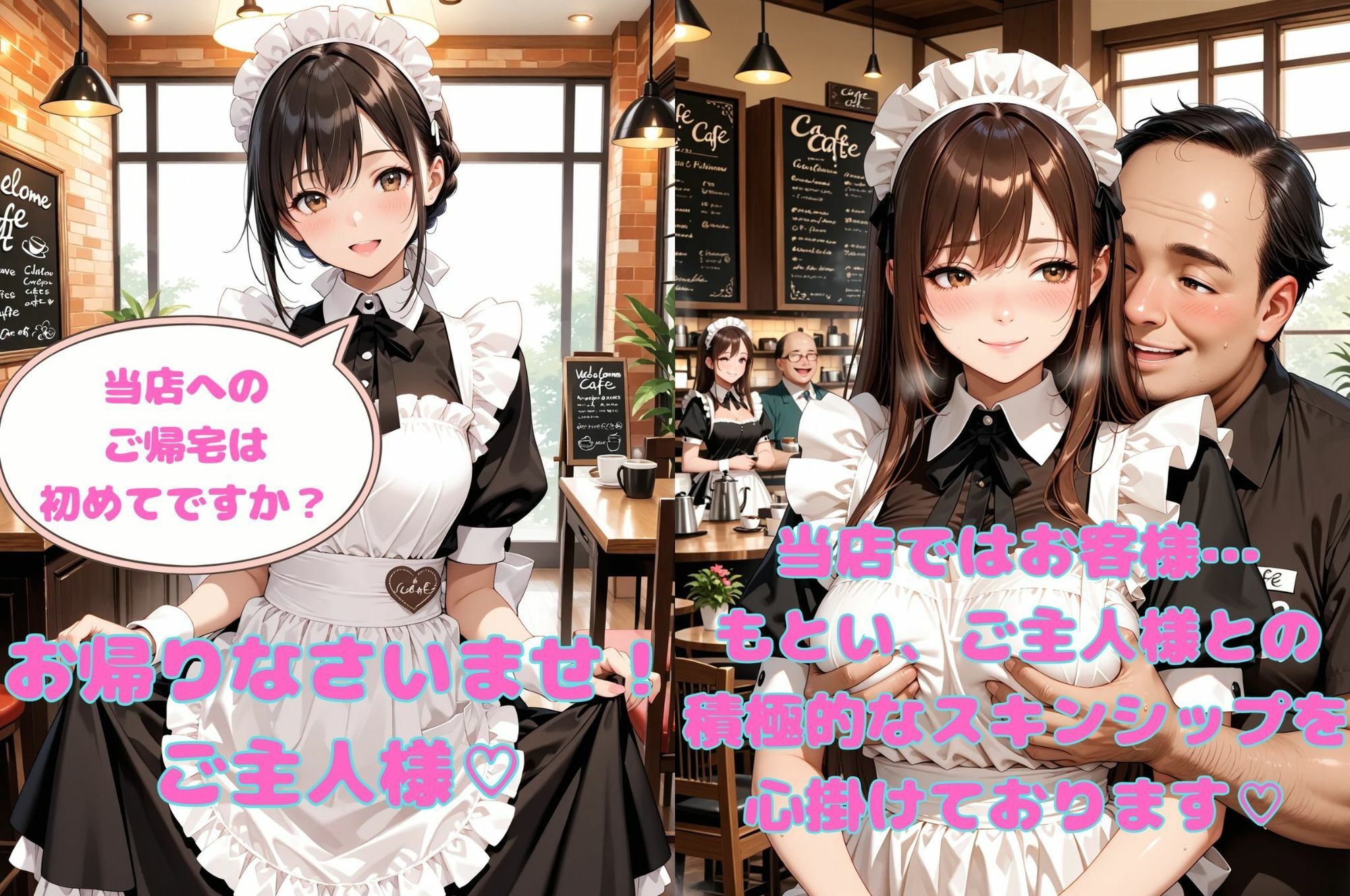 おさわりメイドカフェ サンプル画像1