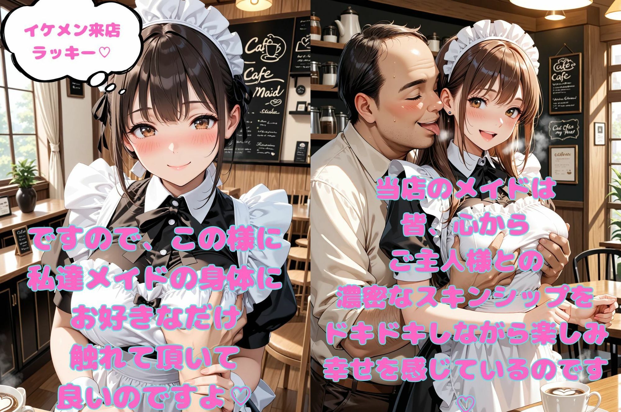 おさわりメイドカフェ サンプル画像2