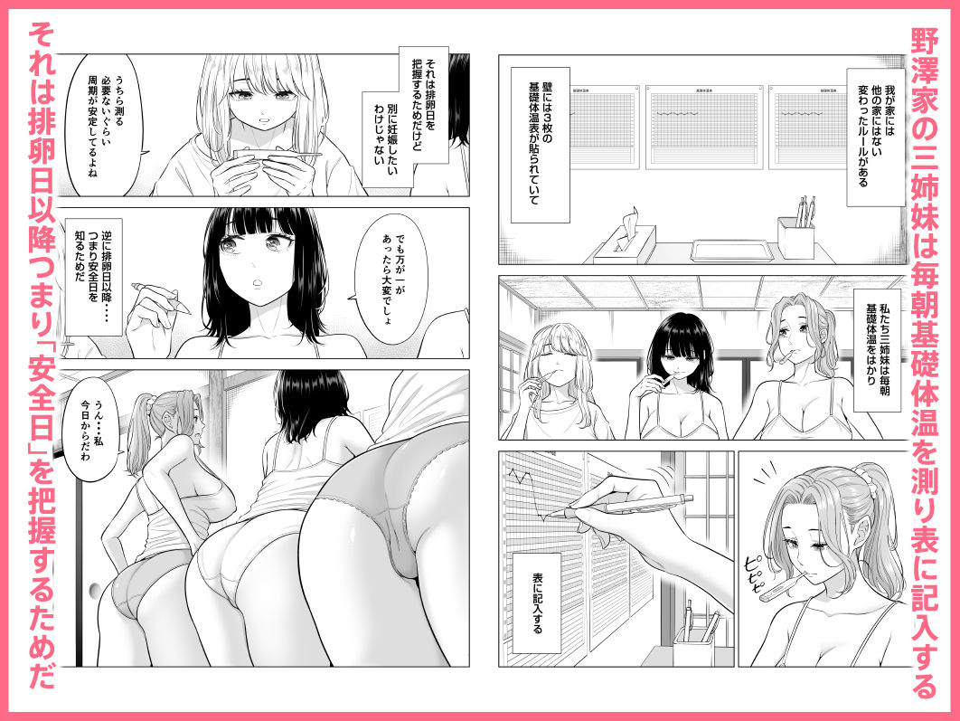 お義父さんの性欲処理は私たち三姉妹のもちまわりっ サンプル画像2