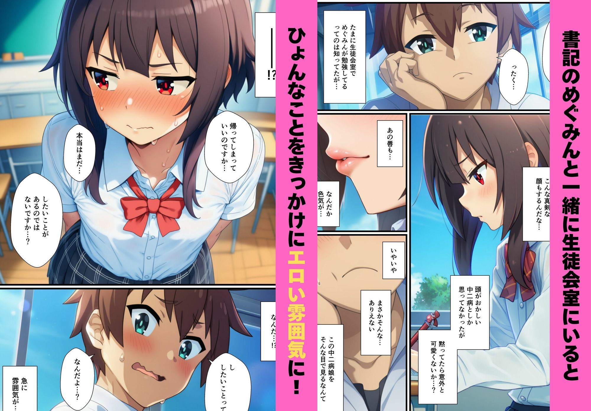 この素晴らしい生徒会にハーレムを！ サンプル画像2