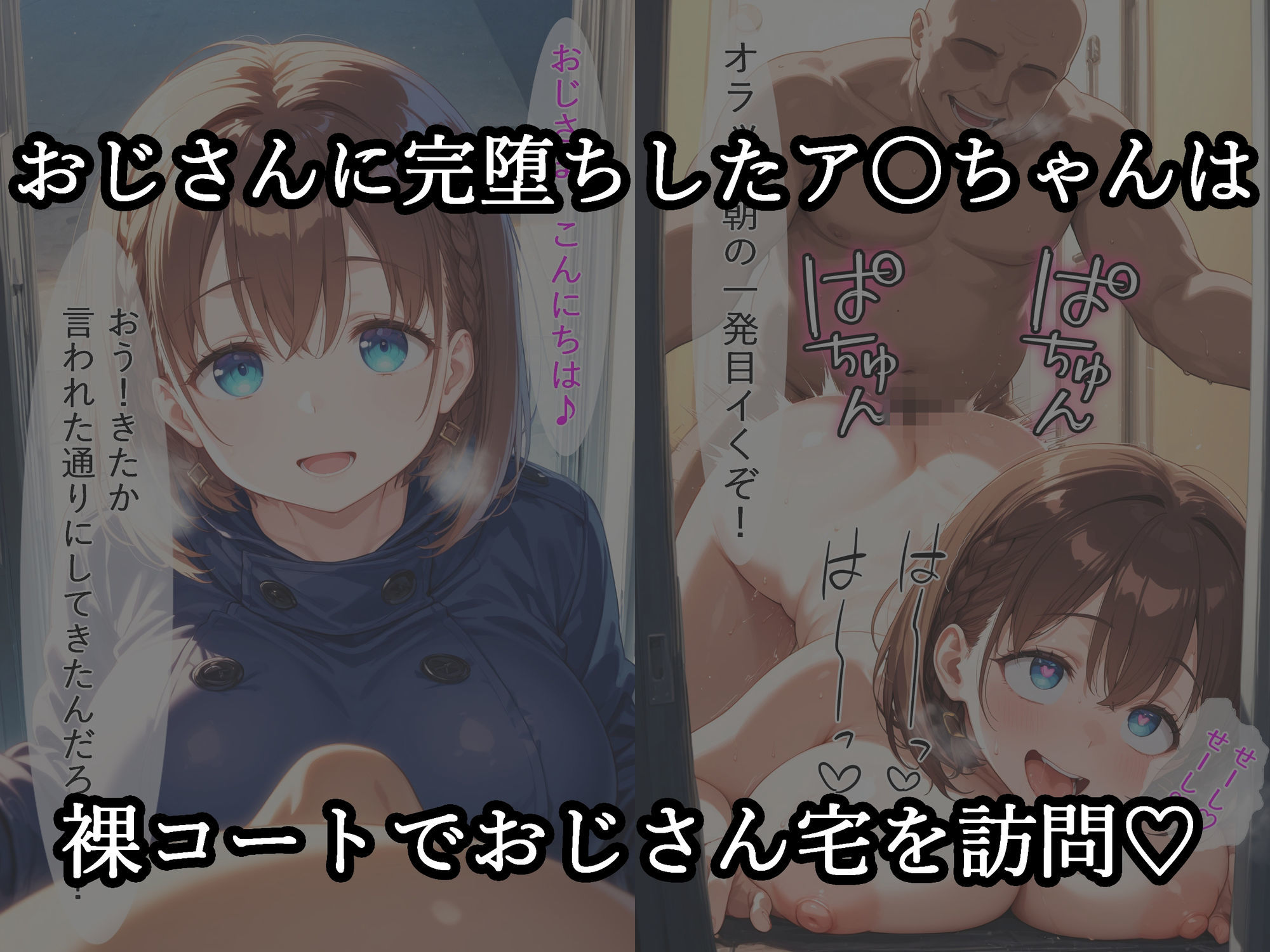 たわわなア〇ちゃん、NTR交尾に堕ちる2  〜24時間らぶらぶ孕ませ〜 サンプル画像1
