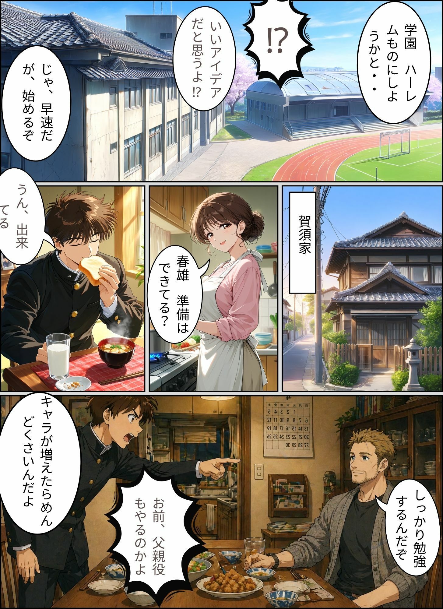 ときめきハーレム学園へようこそ サンプル画像2