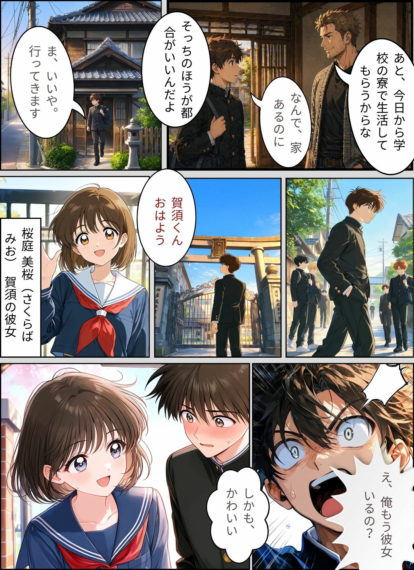 ときめきハーレム学園へようこそ サンプル画像3